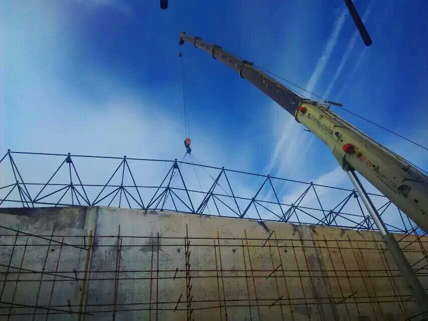 贵溪食堂网架结构工程